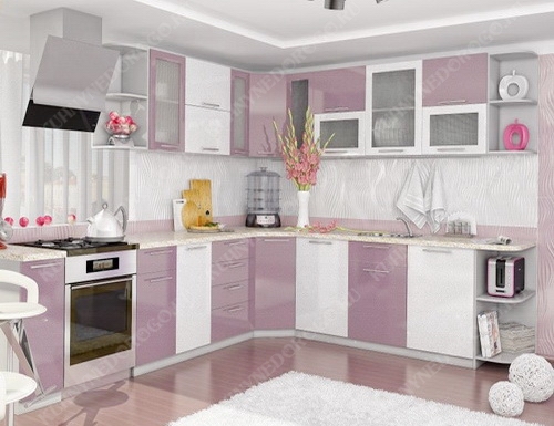 цветные кухни в Пушкино